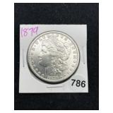 1879 Morgan Silver Dollar Coin