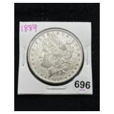 1889 Morgan Silver Dollar Coin