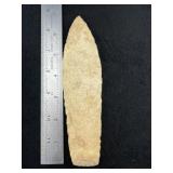 Large Agate Basin Indian Artifact Arrowhead