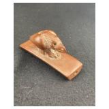 Bird Effigy Stone Pipe Indian Artifact Arrowhead