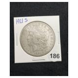 1921 S Morgan Silver Dollar Coin