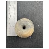 Pottery Bead Indian Artifact Arrowhead