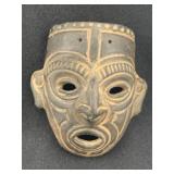 Pottery Face Effigy Indian Artifact Arrowhead