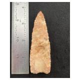 Dalton Indian Artifact Arrowhead