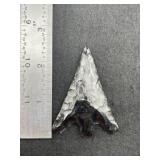 Obsidian Arrow Point Indian Artifact Arrowhead