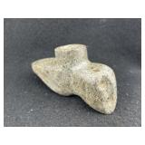 Miniature Human Effigy Stone Pipe Indian Artifact