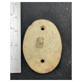 Gorget Indian Artifact Arrowhead