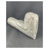 Face Effigy Pipe Indian Artifact Arrowhead