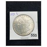 1921 S Morgan Silver Dollar Coin