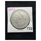1889 O Morgan Silver Dollar Coin