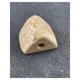 Bannerstone Indian Artifact Arrowhead