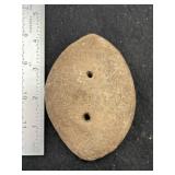 Gorget Indian Artifact Arrowhead
