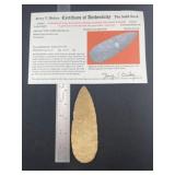 Cobbs Triangle with Jerry Dickey COA made of Buffa