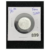 1/10th Fine Silver Coin