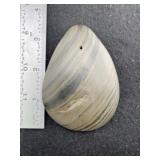 Slate Pendant Indian Artifact Arrowhead