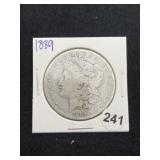 1889 Morgan Silver Dollar Coin