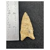 Dalton Indian Artifact Arrowhead