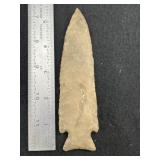 Finely Made Texas Spear Head Indian Artifact Arrow