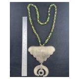 Hudson Bay Style Trade Necklace Stamped NA Indian