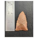 Redstone Clovis Indian Artifact Arrowhead