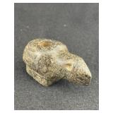 Bird Effigy Stone Pipe Indian Artifact Arrowhead