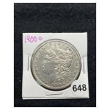 1900 O Morgan Silver Dollar Coin