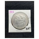 1883 Morgan Silver Dollar Coin
