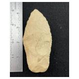 Agate Basin Indian Artifact Arrowhead
