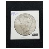 1922 Peace Silver Dollar Coin
