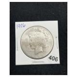 1926 Peace Silver Dollar Coin
