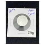 1/10th Fine Silver Coin