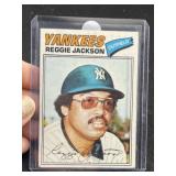 1977 Topps Reggie Jackson Baseball Card