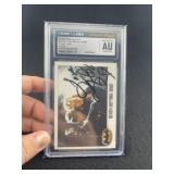 1989 Death-Defying Duo Batman the Movie Hand Signe