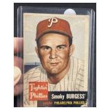 1953 Topps Smokey Burgess Baseball Card