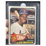 1965 Topps Lou Brock Baseball Card