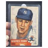 1953 Topps Whitey Ford Baseball Card