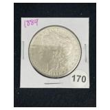 1889 Morgan Silver Dollar Coin