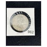 1961 Franklin Half Dollar Silver Coin
