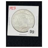 1923 Peace Silver Dollar Coin