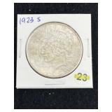 1923 S Peace Silver Dollar Coin