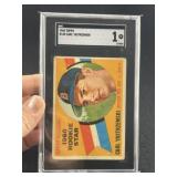 1960 Topps Carl Yastrzemski Baseball Card
