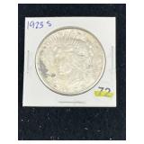 1923 S Peace Silver Dollar Coin