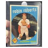 1959 Topps Robin Roberts Baseball Card