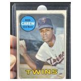 1969 Topps Rod Carew Baseball Card