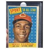 1958 Topps Frank Robinson Baseball Card