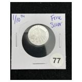 1/10th Fine Silver Coin