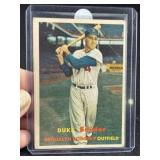 1957 Topps Duke Snider Baseball Card