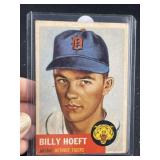 1953 Topps Billy Hoeft Baseball Card