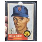 1953 Topps Billy Hoeft Baseball Card