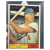 1961 Topps Duke Snider Baseball Card